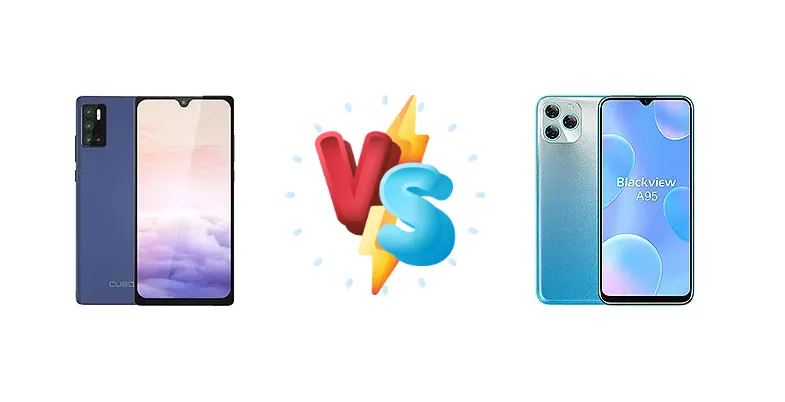 Cubot J9 vs Blackview A95