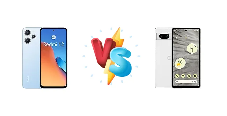 Xiaomi Redmi 12 vs Google Pixel 7a