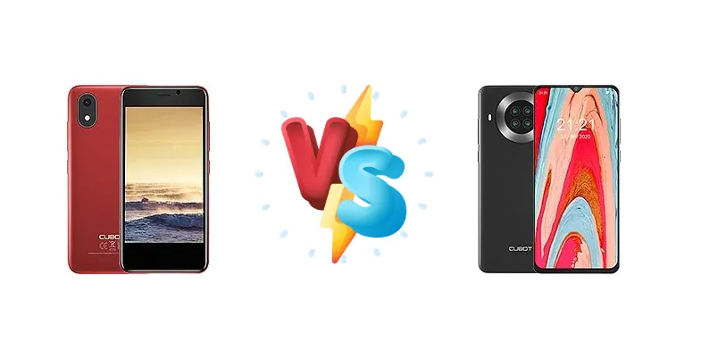 Cubot J10 vs Cubot Note 20 Pro