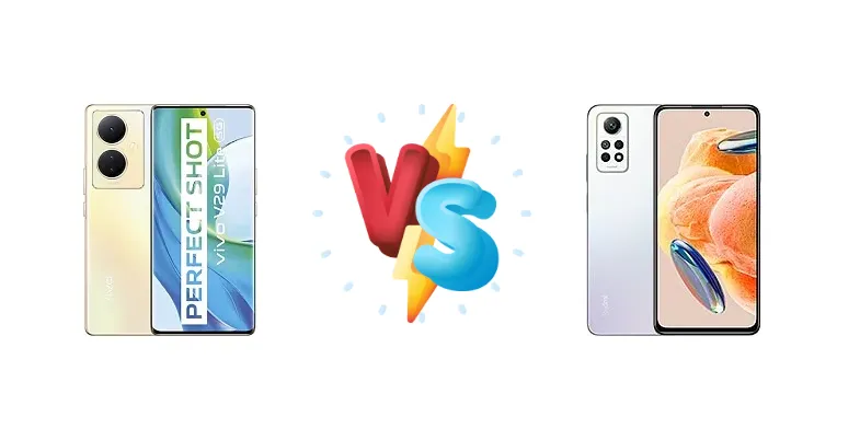 vivo V29 Lite vs Xiaomi Redmi Note 12 Pro 4G