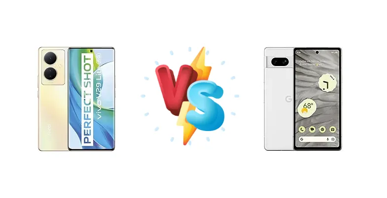 vivo V29 Lite vs Google Pixel 7a