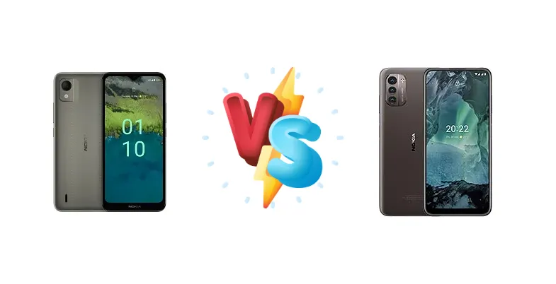Nokia C110 vs Nokia G21