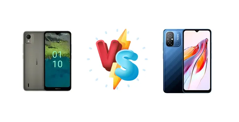 Nokia C110 vs Xiaomi Redmi 12C