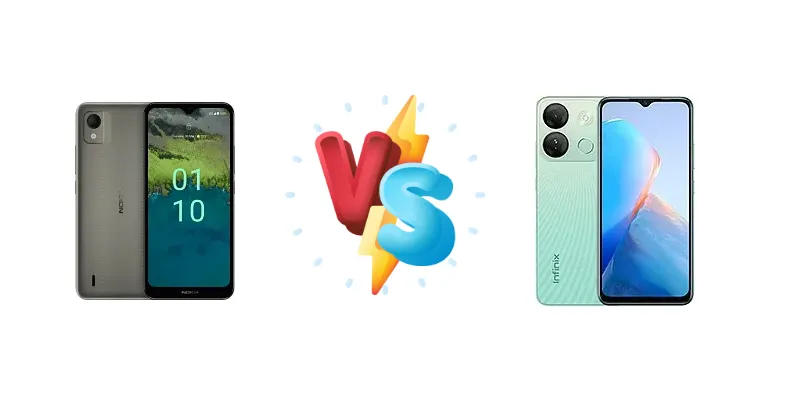 Nokia C110 vs Infinix Smart 7 HD
