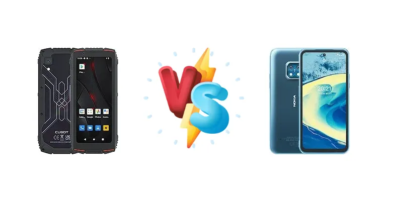 Cubot KingKong Mini 3 vs Nokia XR20