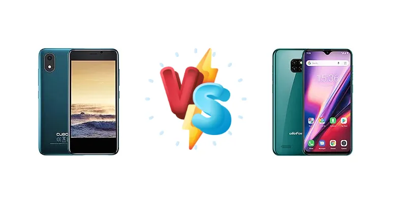 Cubot J20 vs Ulefone Note 7T