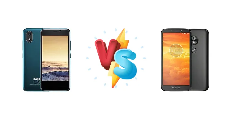 Cubot J20 vs Motorola Moto E5 Play Go