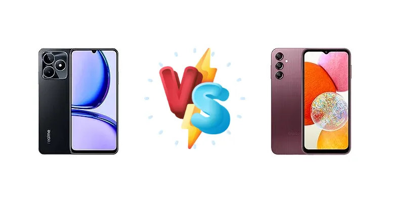 Realme C53 vs Samsung Galaxy A14