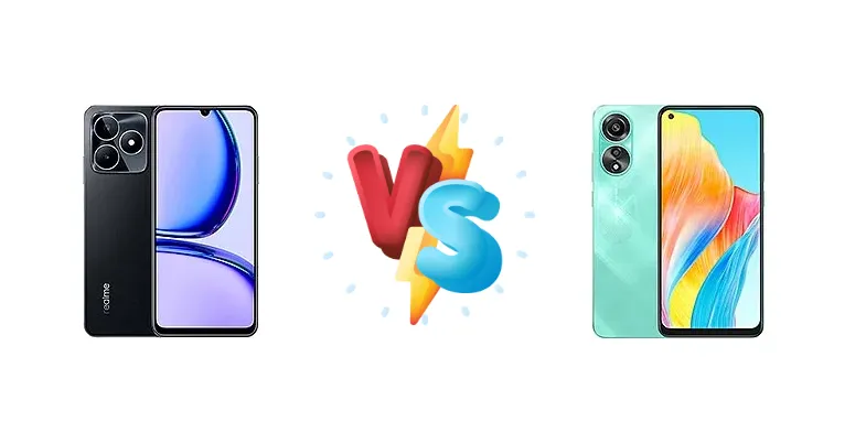 Realme C53 vs Oppo A78 4G