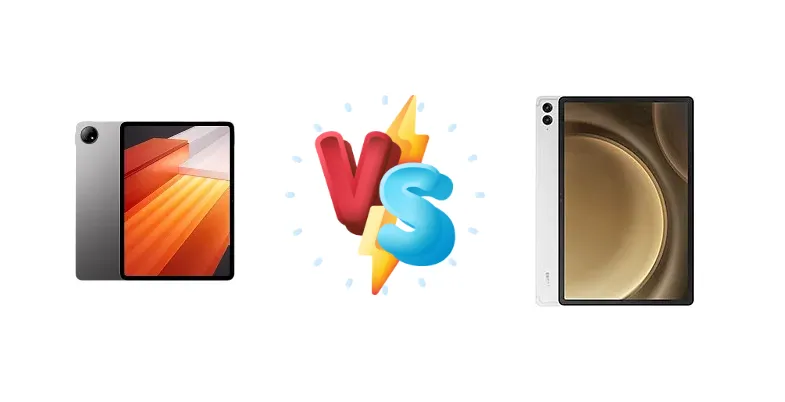 vivo iQOO Pad vs Samsung Galaxy Tab S9 FE+