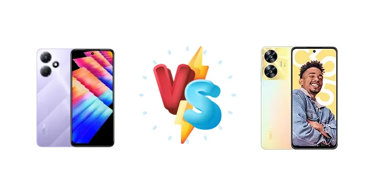 Infinix Hot 30 Play NFC vs Realme C55