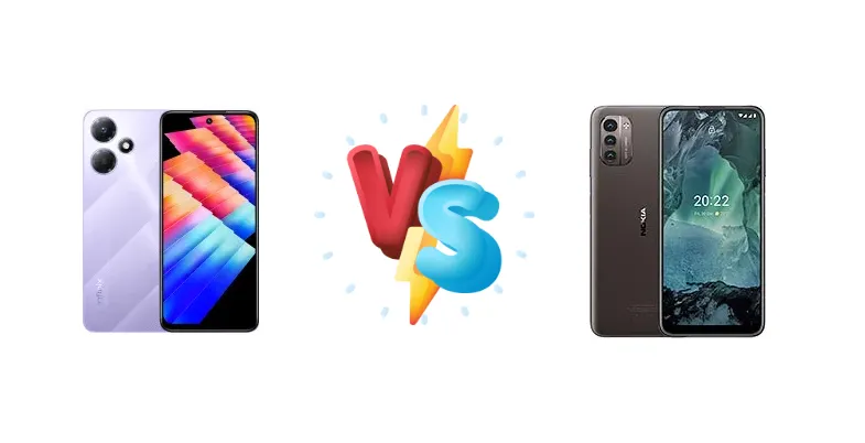 Infinix Hot 30 Play NFC vs Nokia G21