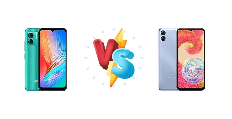 Doogee X98 vs Samsung Galaxy A04e