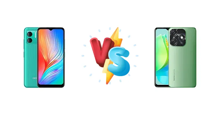 Doogee X98 vs Tecno Spark 10C