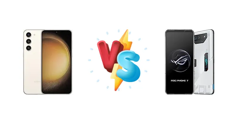 Samsung Galaxy S23+ vs Asus ROG Phone 7 Ultimate
