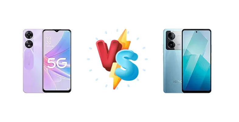 Oppo A58 (China) vs vivo iQOO Z8 (China)