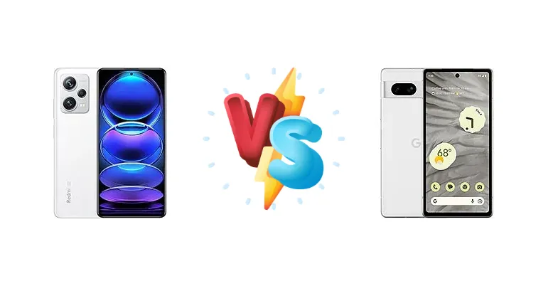 Xiaomi Redmi Note 12 Pro+ vs Google Pixel 7a