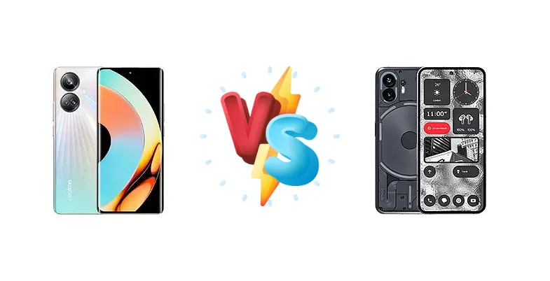 Realme 10 Pro+ vs Nothing Phone (2)