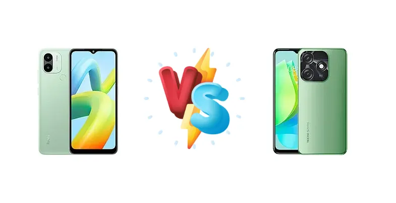 Xiaomi Redmi A1+ vs Tecno Spark 10C