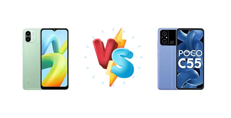 Xiaomi Redmi A1+ vs Xiaomi Poco C55