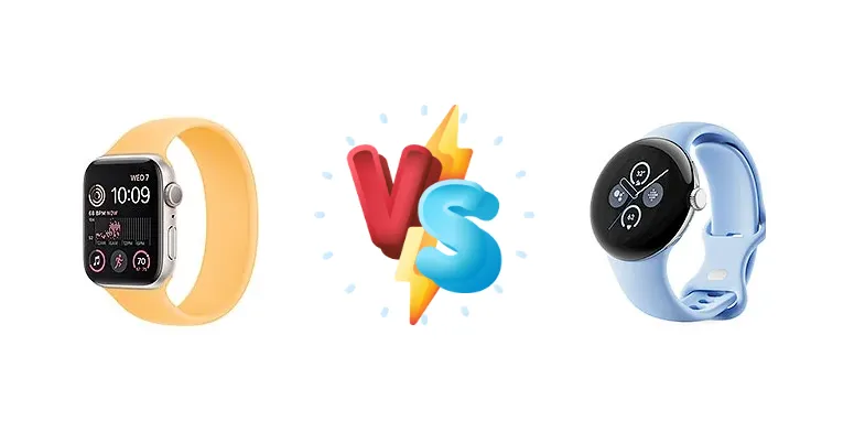 Apple Watch SE 2 vs Google Pixel Watch 2