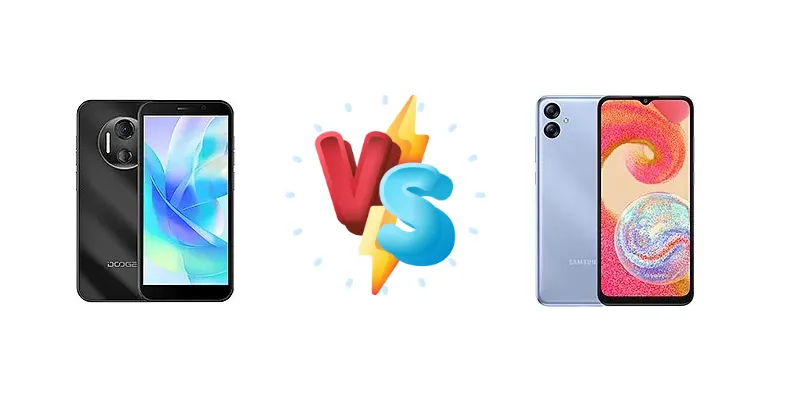 Doogee X97 vs Samsung Galaxy A04e