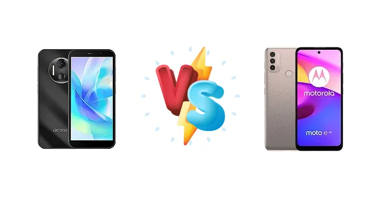 Doogee X97 vs Motorola Moto E40