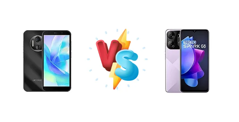 Doogee X97 vs Tecno Spark Go 2023