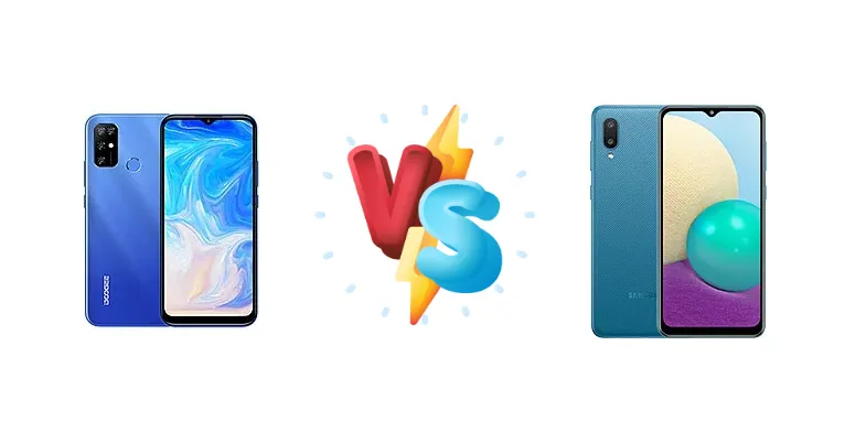 Doogee X96 vs Samsung Galaxy A02