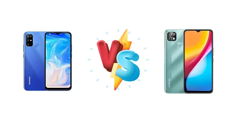 Doogee X96 vs Infinix Smart 5 Pro