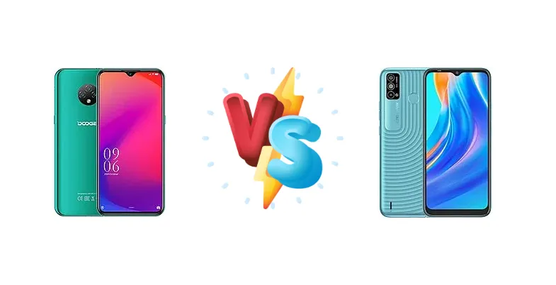 Doogee X95 vs Tecno Spark Go 2021