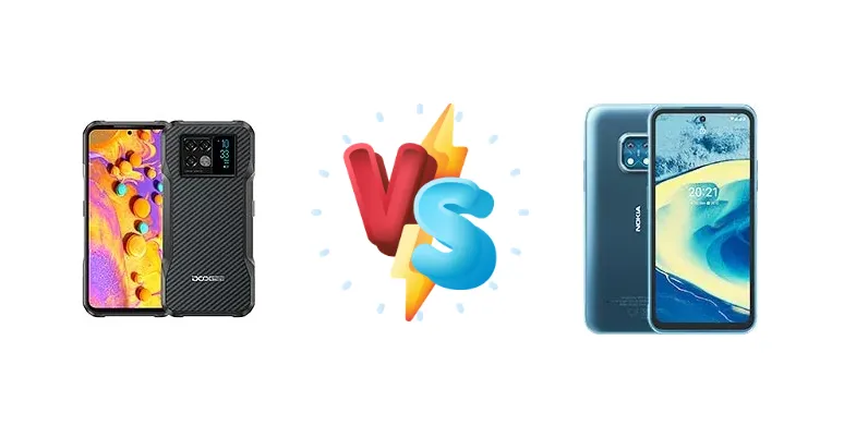 Doogee V20 vs Nokia XR20