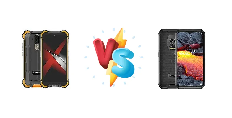 Doogee S58 Pro vs Ulefone Armor 9E