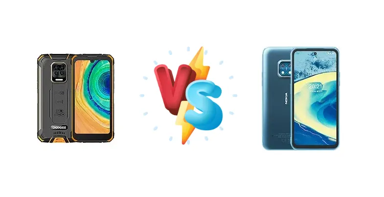Doogee S59 vs Nokia XR20