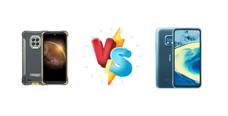 Doogee S86 vs Nokia XR20