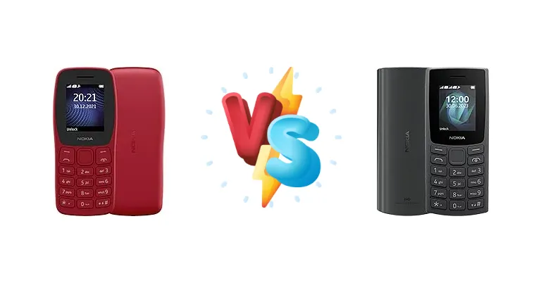 Nokia 105+ (2022) vs Nokia 105 4G 2nd Edition: Ultra-Budget Feature Phone Showdown