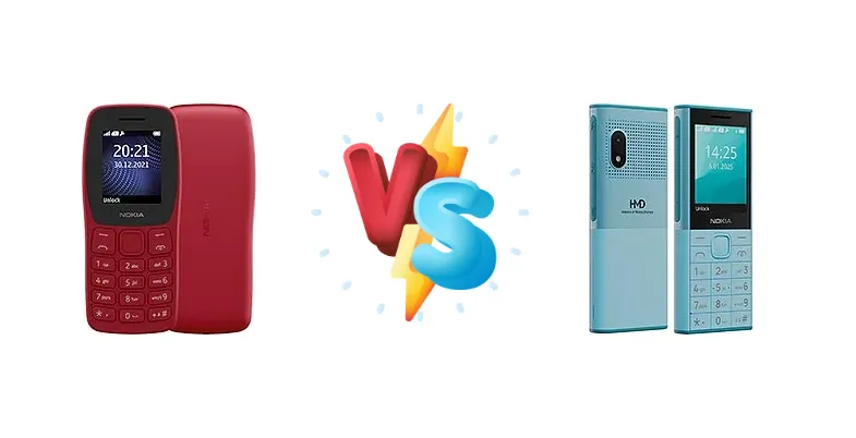 Nokia 105+ (2022) vs Nokia 150 Music: Feature Phone Face-Off