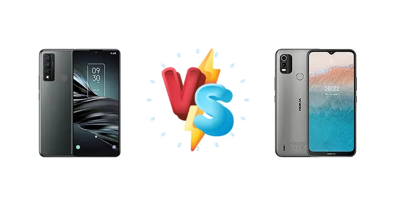 TCL 20 XE vs Nokia C21 Plus