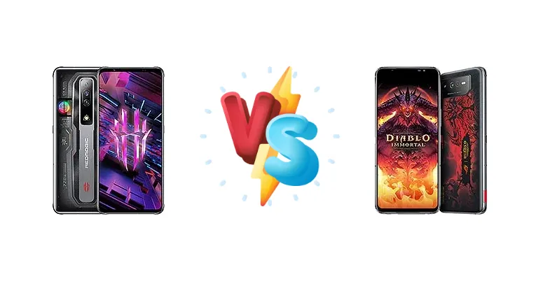 ZTE nubia RedMagic 7S vs Asus ROG Phone 6 Diablo Immortal Edition