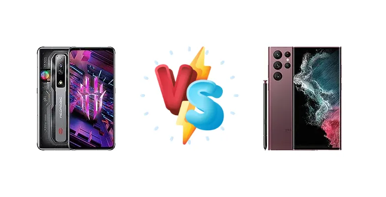 ZTE nubia RedMagic 7S vs Samsung Galaxy S22 Ultra 5G