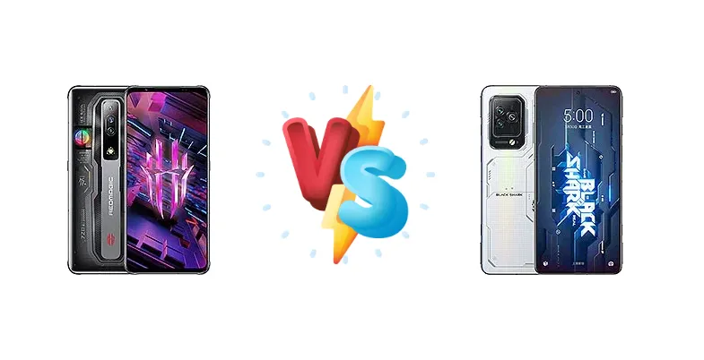 ZTE nubia RedMagic 7S vs Xiaomi Black Shark 5 Pro