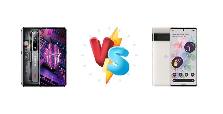 ZTE nubia RedMagic 7S vs Google Pixel 6 Pro
