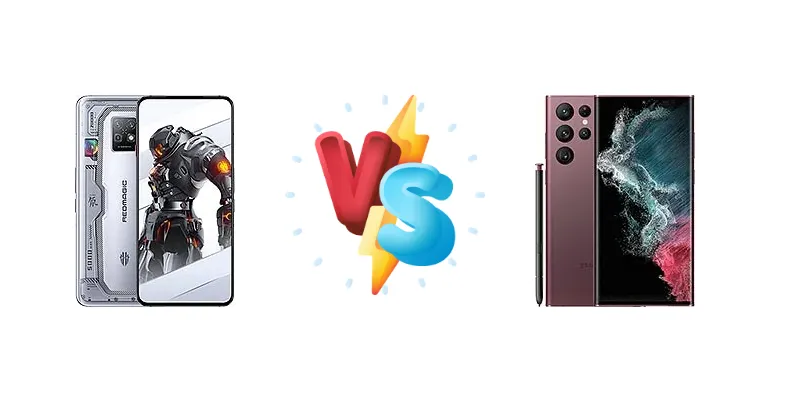 ZTE nubia RedMagic 7S Pro vs Samsung Galaxy S22 Ultra 5G
