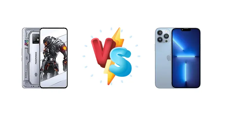 ZTE nubia RedMagic 7S Pro vs Apple iPhone 13 Pro Max