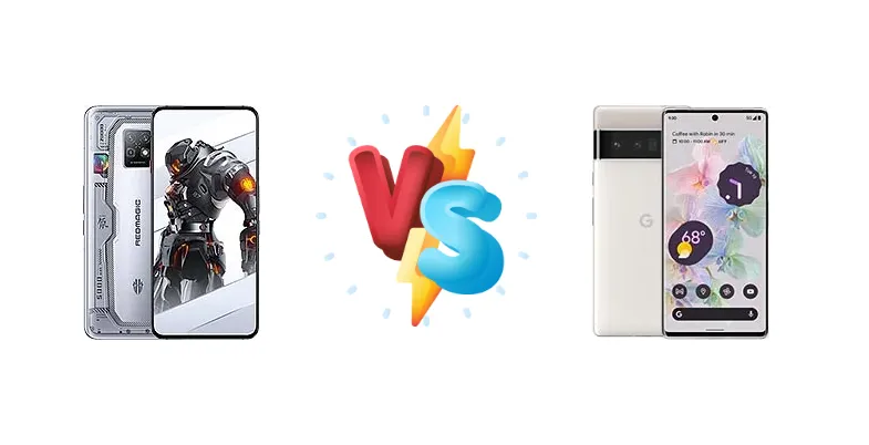 ZTE nubia RedMagic 7S Pro vs Google Pixel 6 Pro