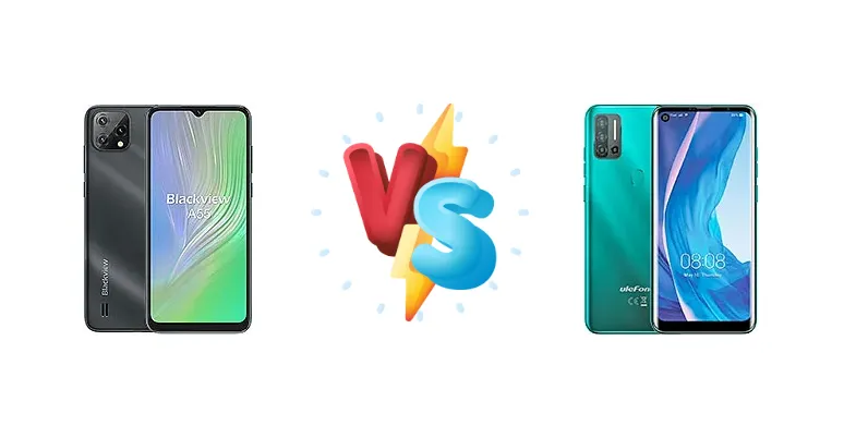 Blackview A55 vs Ulefone Note 11P