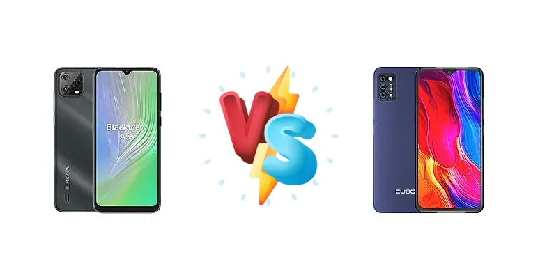 Blackview A55 vs Cubot Note 7