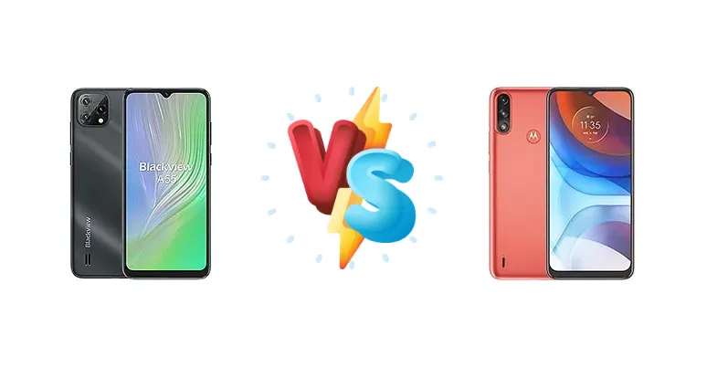 Blackview A55 vs Motorola Moto E7 Power