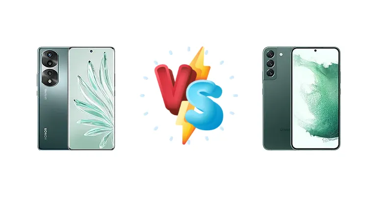 Honor 70 Pro+ vs Samsung Galaxy S22+ 5G
