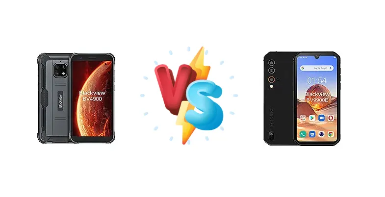 Blackview BV4900 vs Blackview BV9900E